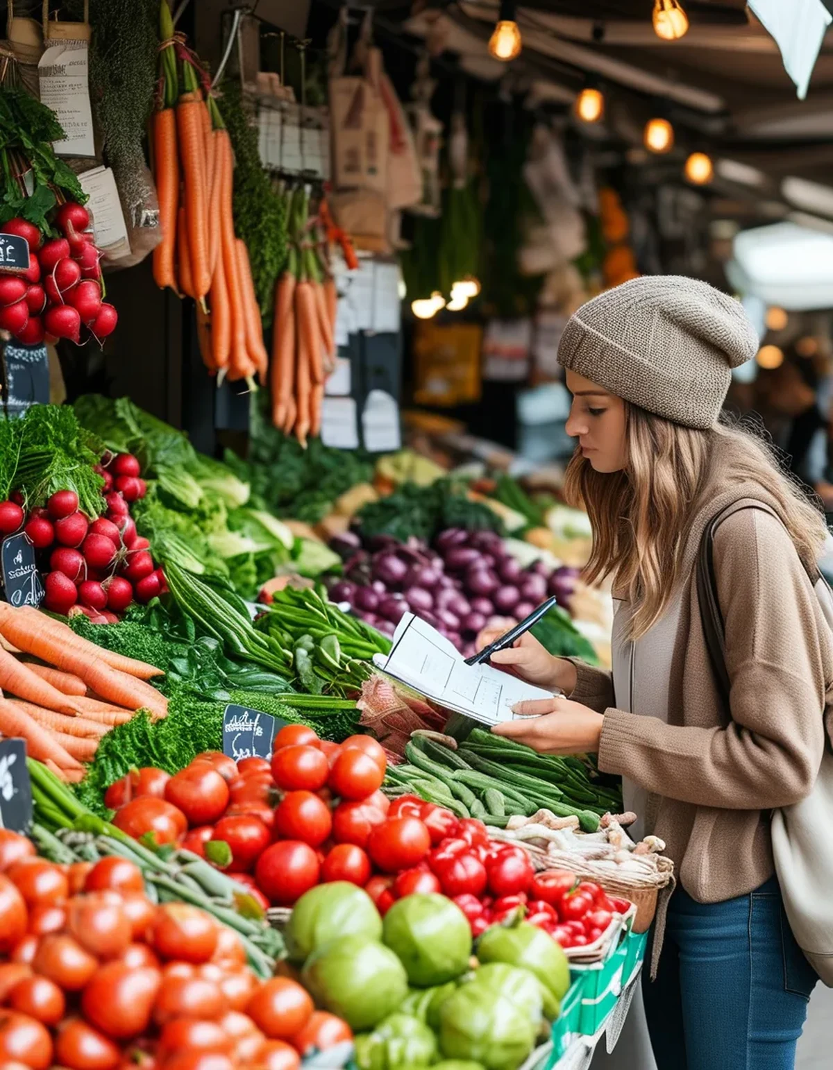Farmers Market Shopping: Is a List or Improvising Actually Better?