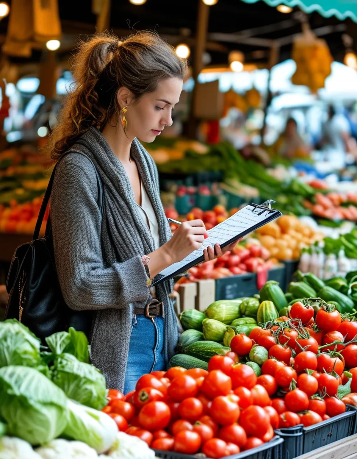 Farmers Market Shopping: Is a List or Improvising Actually Better?