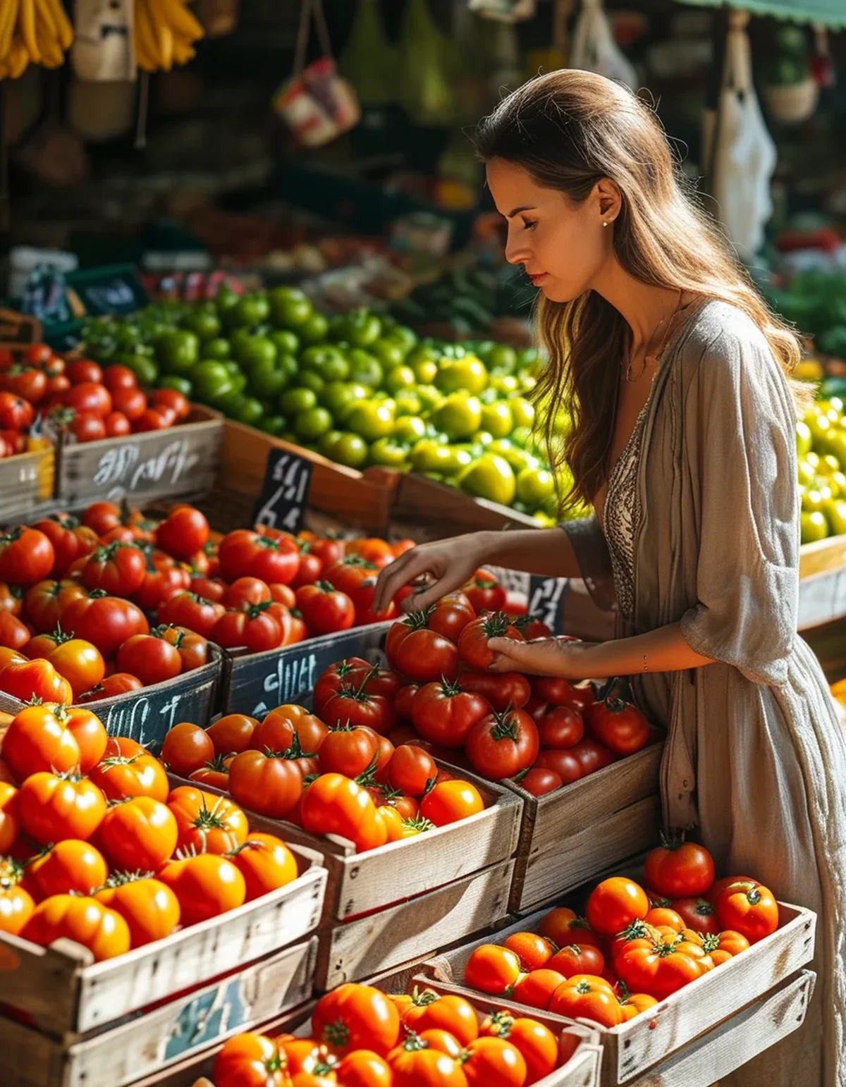 Why the Same Tomato Tastes Different From Two Stalls at One Market