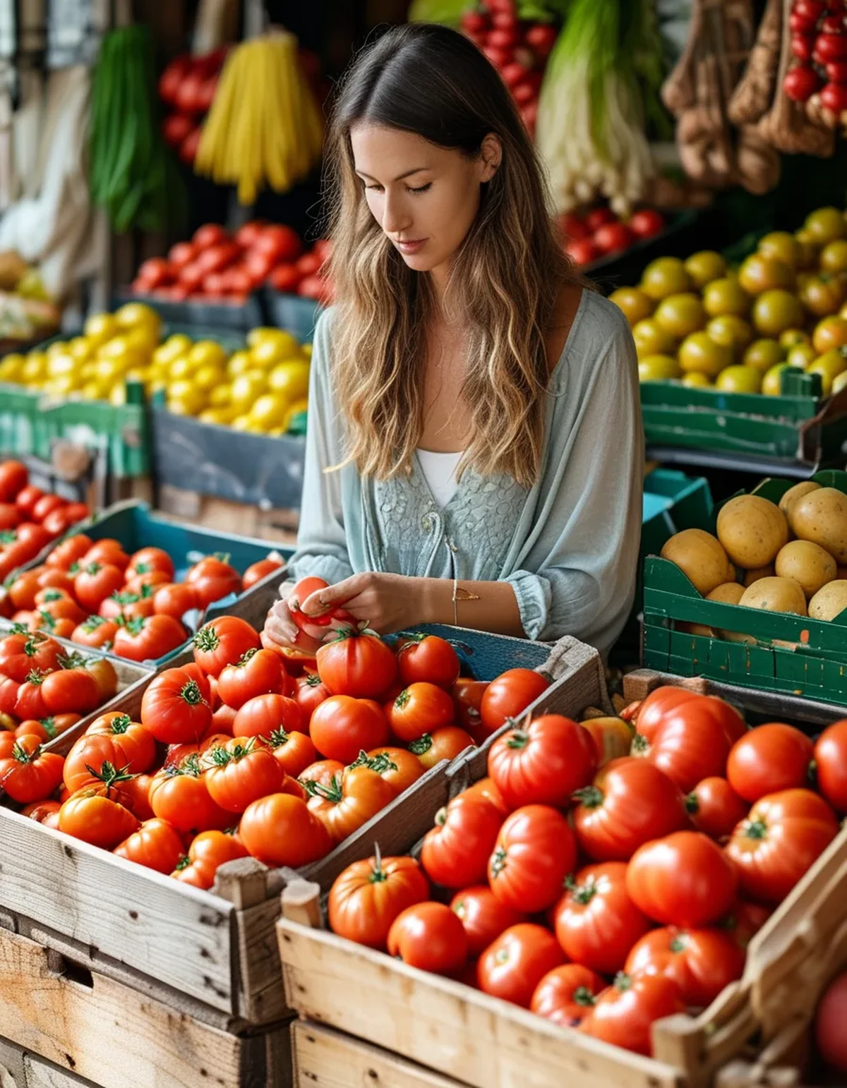 Why the Same Tomato Tastes Different From Two Stalls at One Market